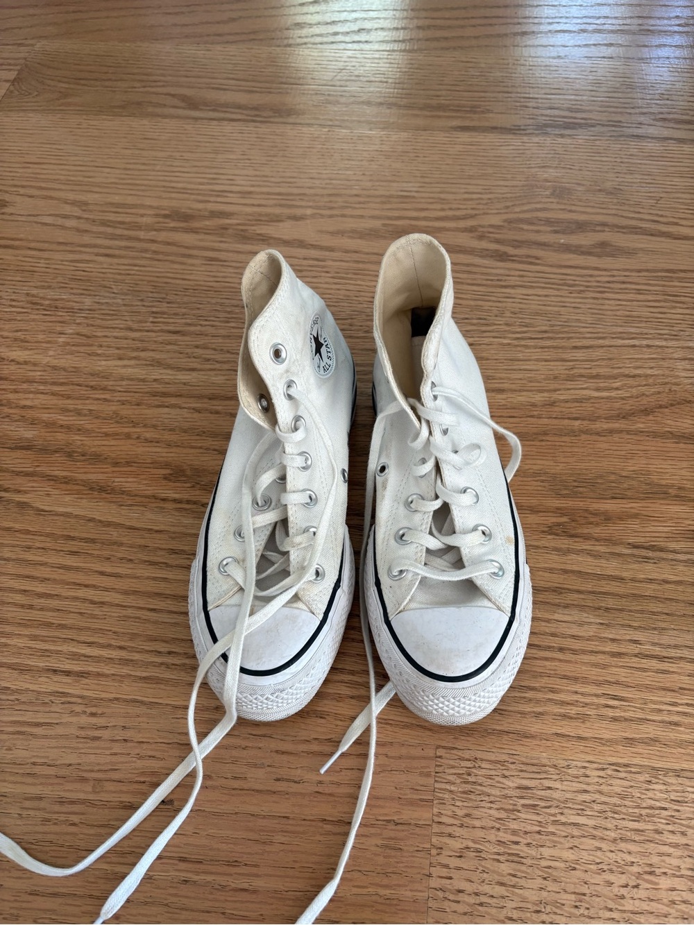 Converse High Top Sneakers platform